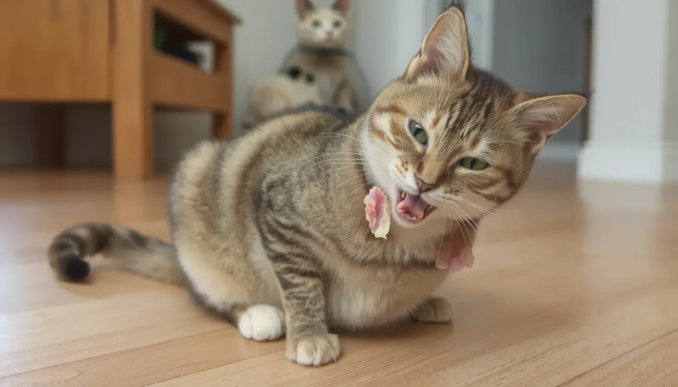 pourquoi mon chat sarrache les poils