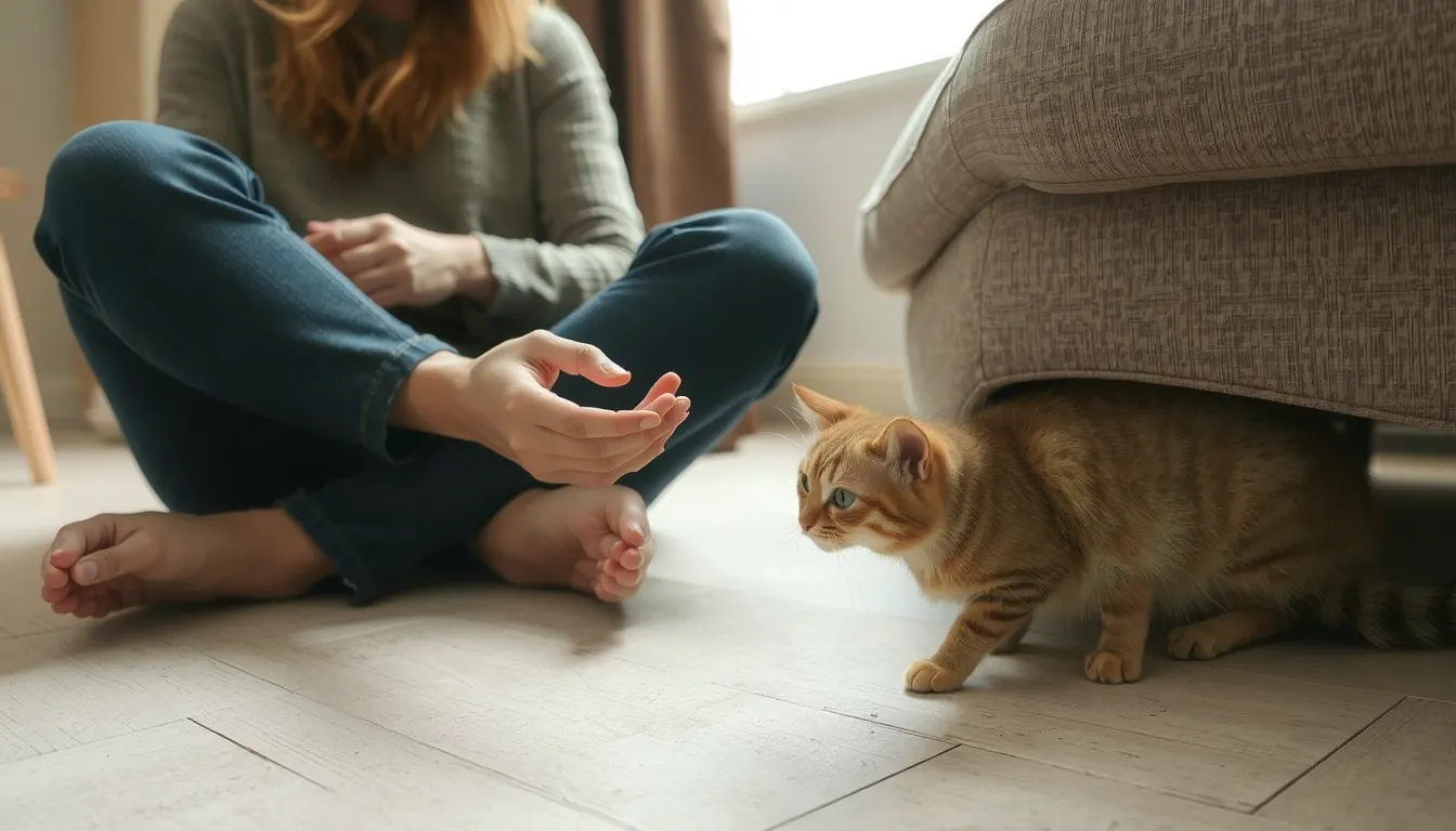 comment apprivoiser un chat craintif