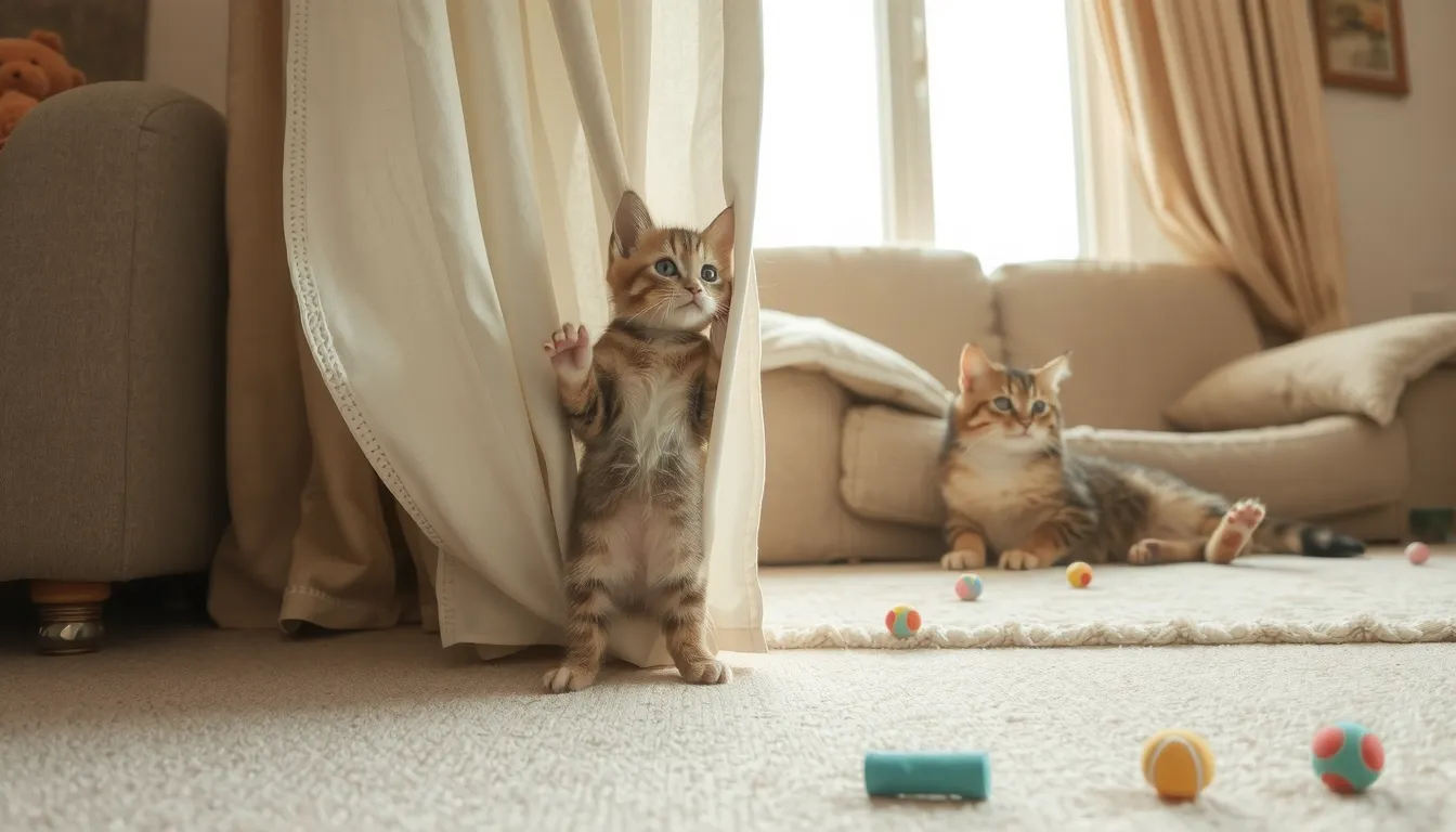 jusquà quel age un chaton fait des betises