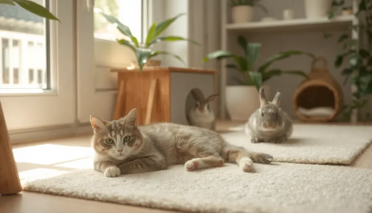 Chat et lapin : 7 étapes pour une cohabitation réussie et sans danger