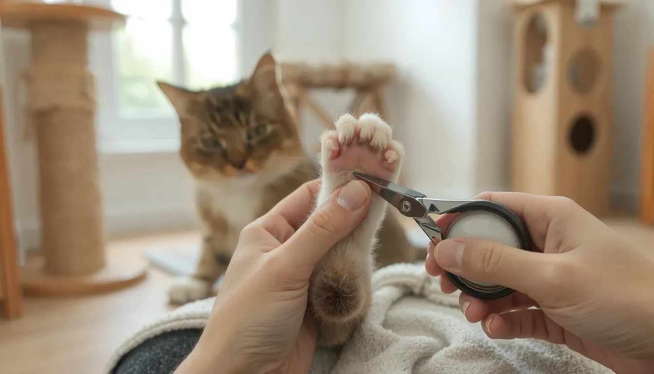 griffe chat incarnée